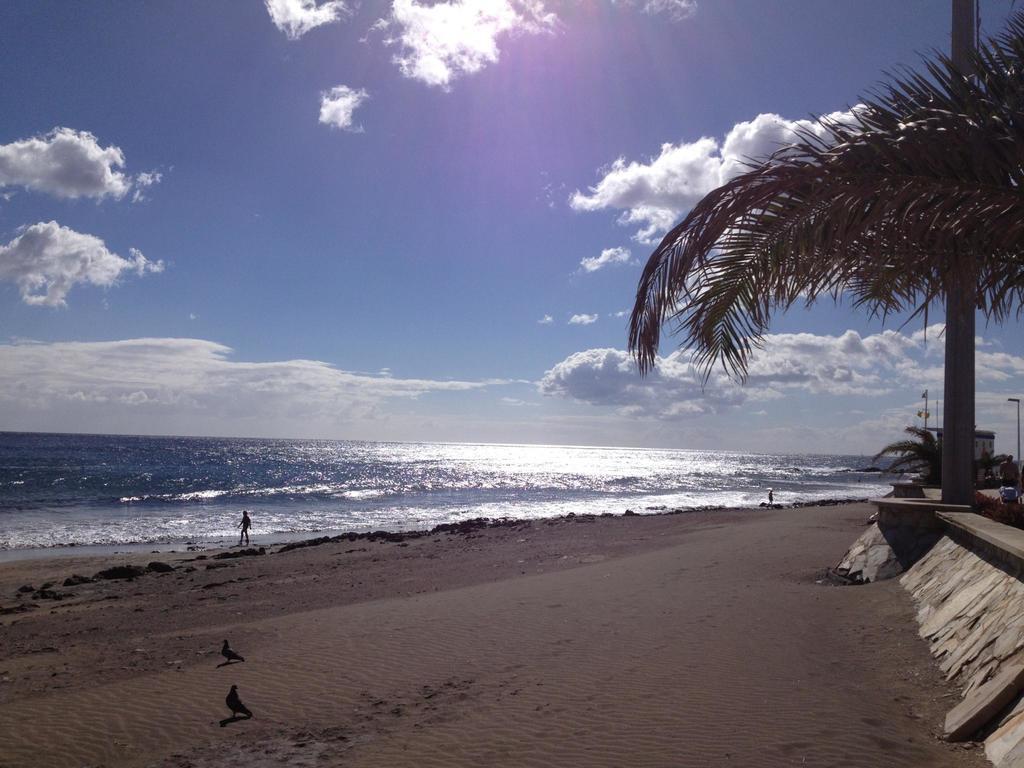 Beachfront Apartment Siesta 21 San Agustin Playa By Villagrancanaria Dış mekan fotoğraf
