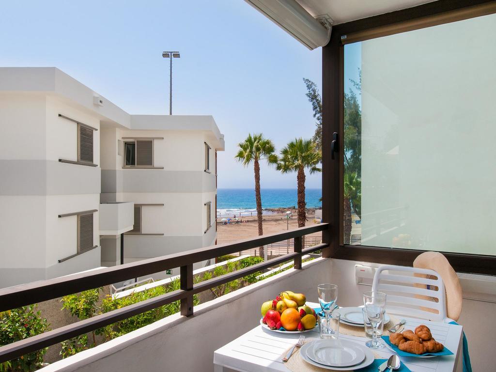 Beachfront Apartment Siesta 21 San Agustin Playa By Villagrancanaria Dış mekan fotoğraf